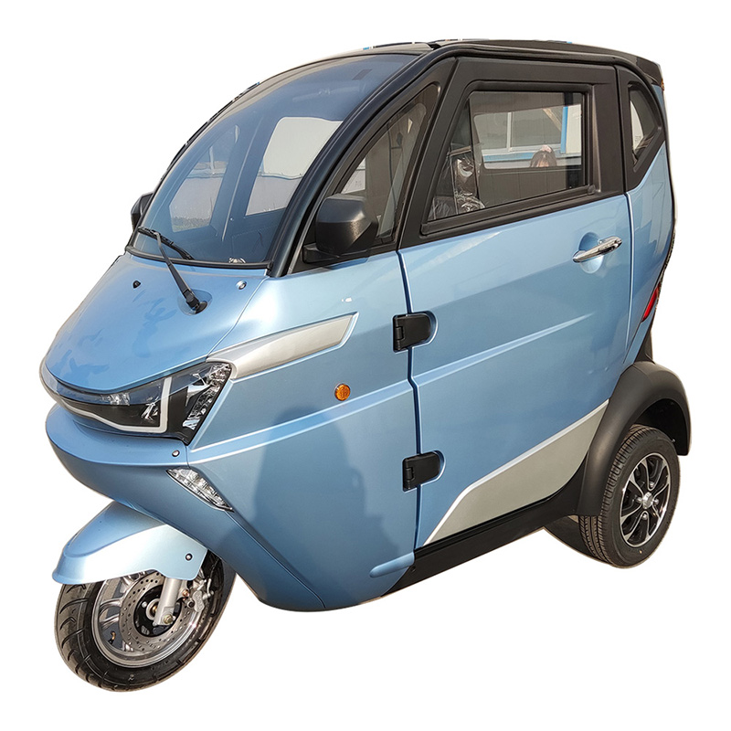 Can a three-wheeled electric vehicle carry people?