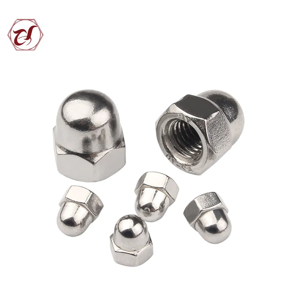304 Stainless Steel A2 DIN 1587 Hex Dome Cap Nut