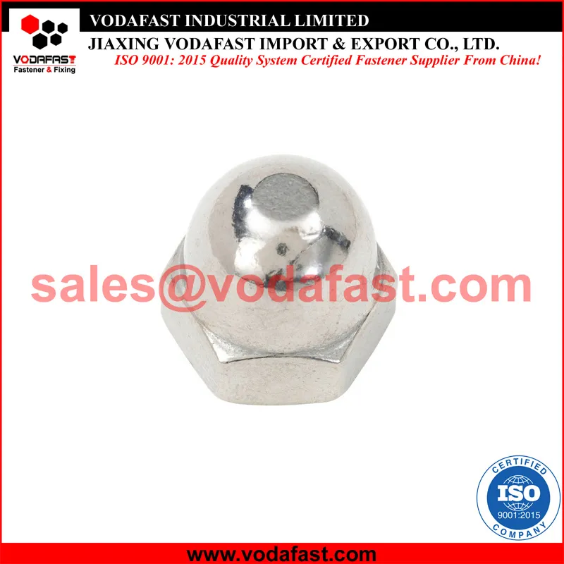 DIN 1587 Brass Hex Cap Nut