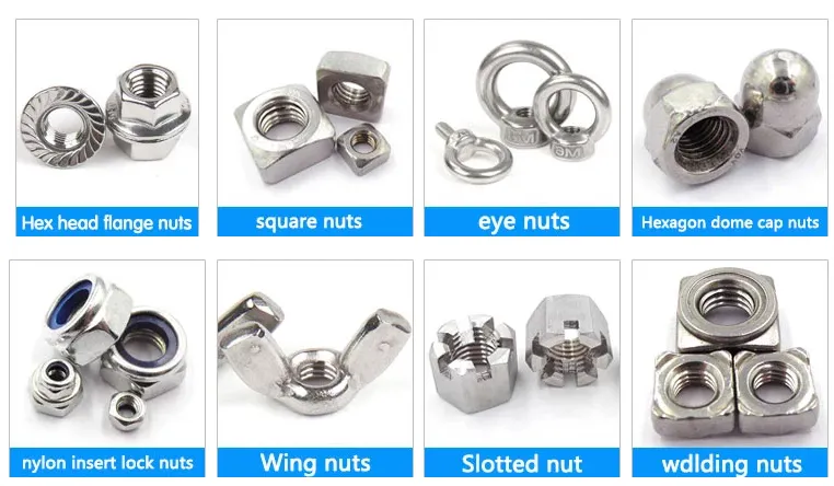 DIN 1587 Hexagon Hexagon Cap Nut Stainless Steel Domed Head Nut