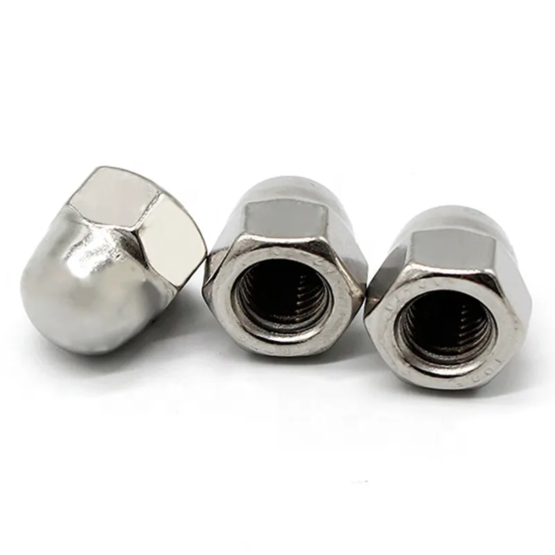DIN 1587 Stainless Steel 304 A2 Hexagon Domed Cap Nut