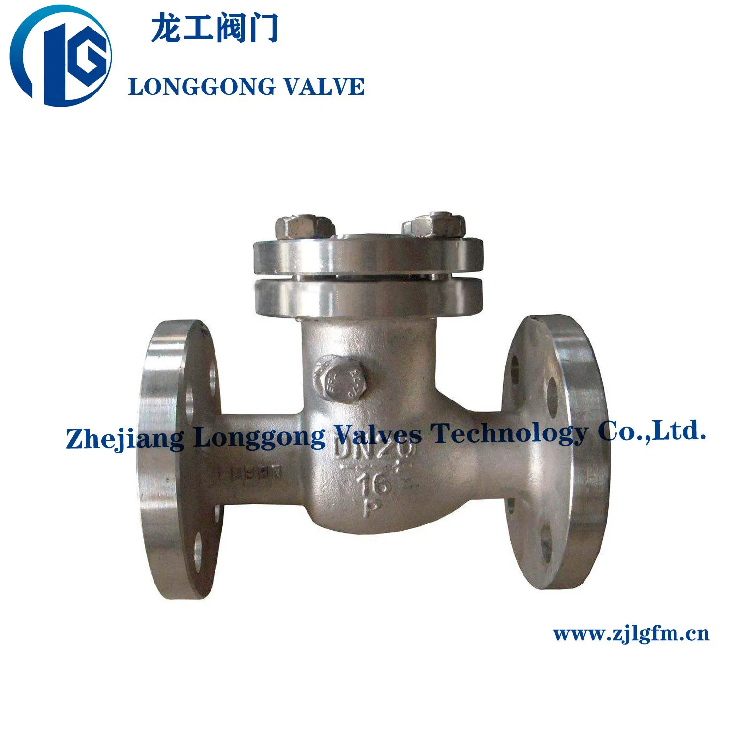DIN 3203/GB Carbon Steel Pn16/Pn25/Pn40 Flanged Piston Lift Check Valve Wcb/CF8/CF8m