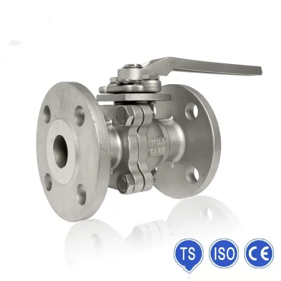 Flange End ANSI Mounting Pad 2-PC Ball Valve