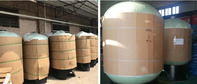 FRP Fiberglass Water Filter Tank/Softened Water Pressure Vessels