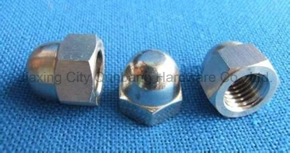 Hexagon Domed Cap Nuts (M4-M24 DIN 1587 )