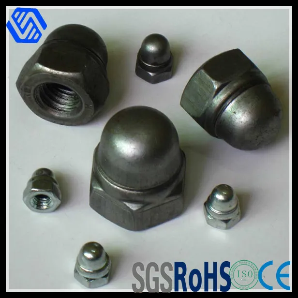 Hexagon Nut Wholesale DIN 1587 Steel Cap Nuts