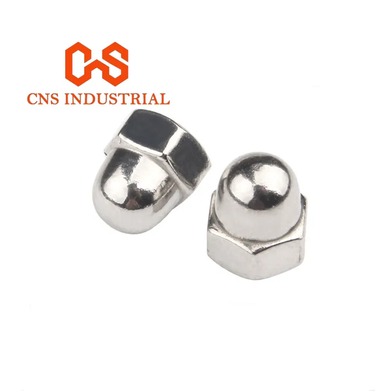 Hot Sale Stainless Steel Hexagon Domed Cap Nuts DIN 1587