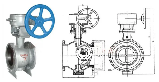 Metal to Metal Side-Mounted Eccentric Half Ball Valve