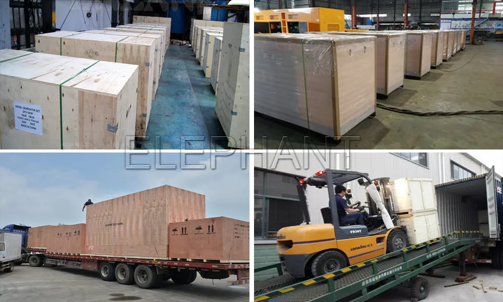 Water Cooled 250kVA Ricardo Engine Diesel Electirc Generators
