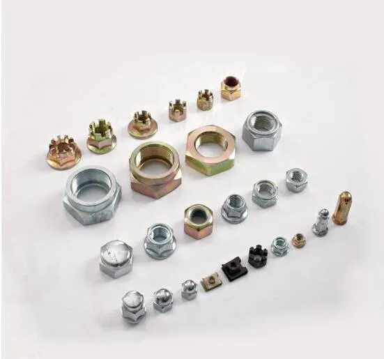 Zinc Plated DIN 1587 Integrated Domed Cap Nut with Coarse Thread